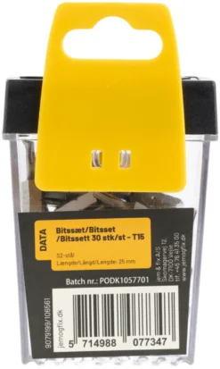 Falke® bitssæt T15 30 stk.