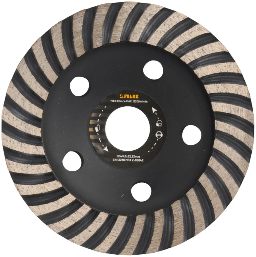 Falke® diamant slibeskive Ø125 mm t/sten og beton