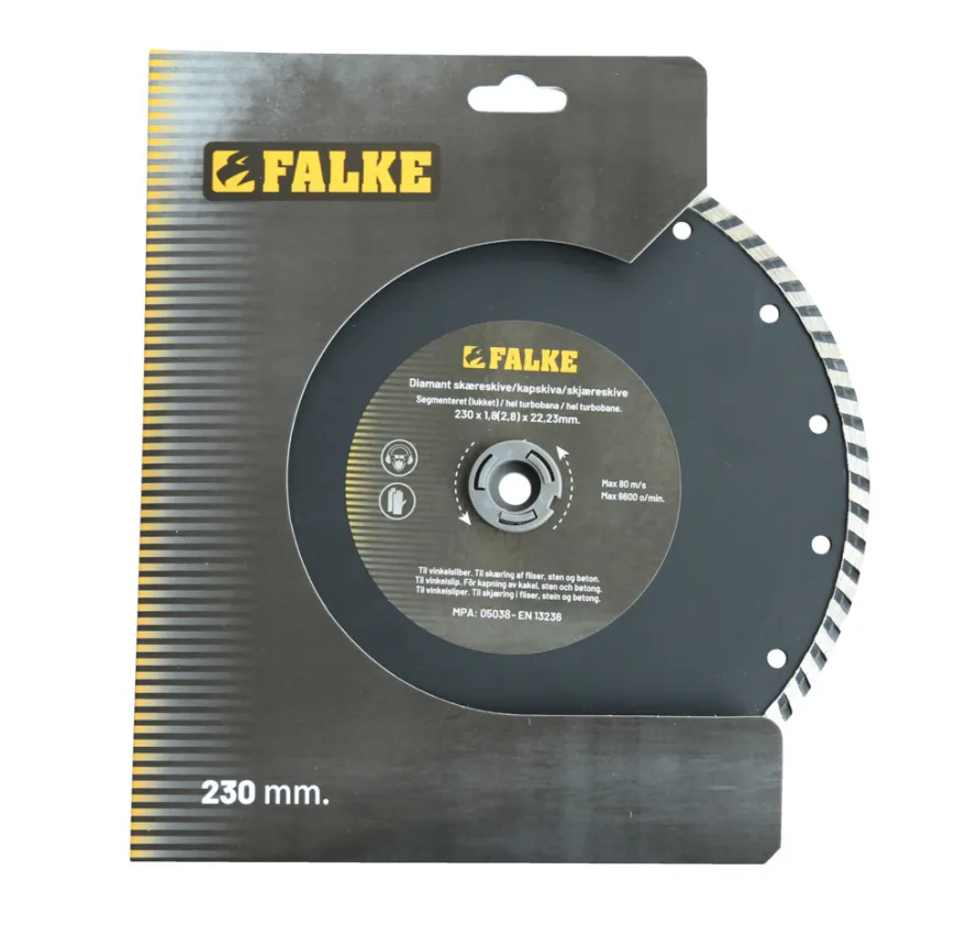 Falke® diamant turboklinge Ø230 mm
