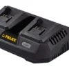 Falke® dobbeltoplader 18 V Li-ion