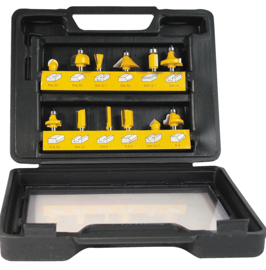Falke® fræsejernssæt 12 dele