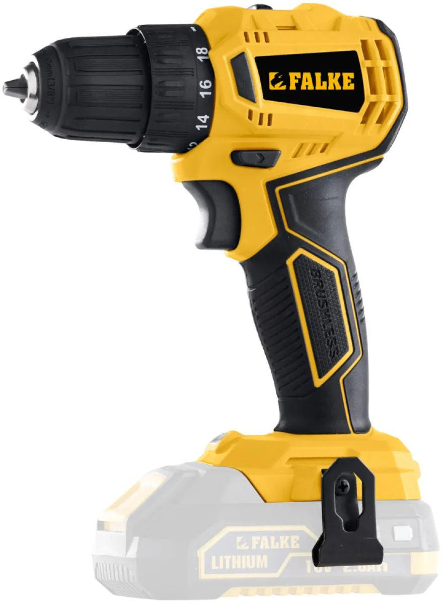 Falke® mini skrue-/boremaskine akku 18 V Li-Ion