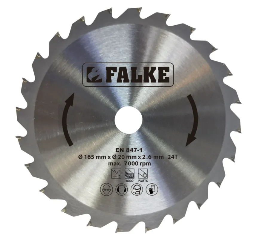 Falke® rundsavsklingesæt Ø165 mm 2 stk.