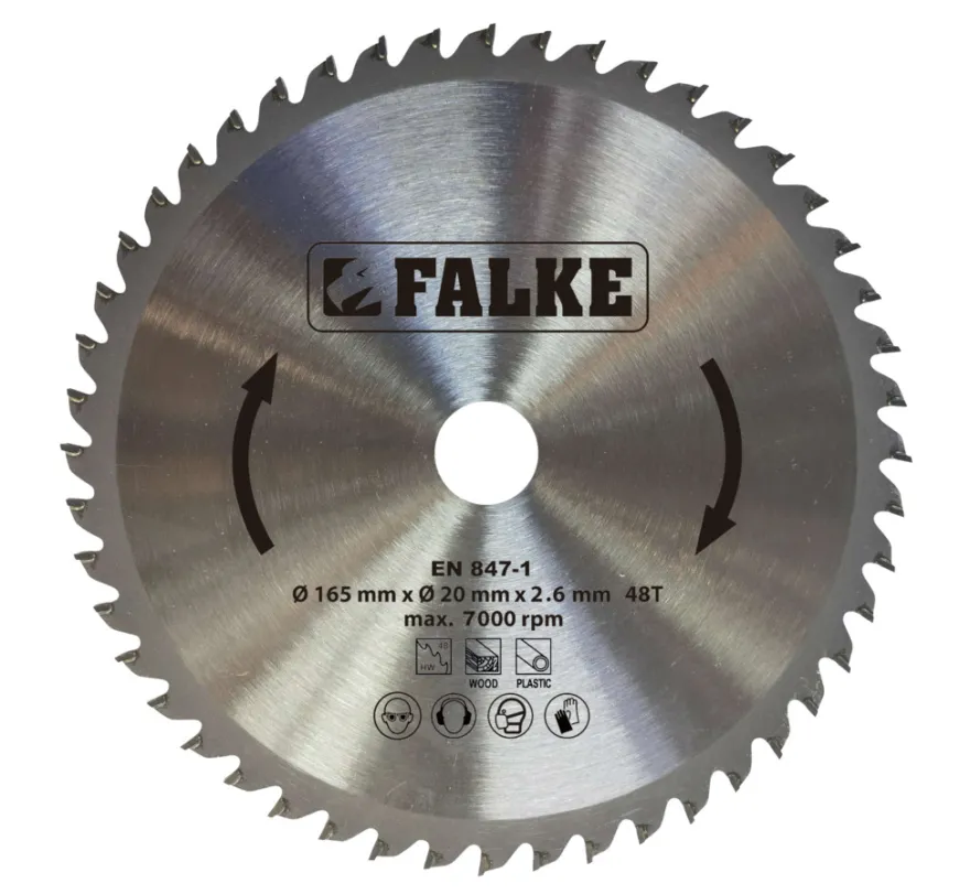 Falke® rundsavsklingesæt Ø165 mm 2 stk.