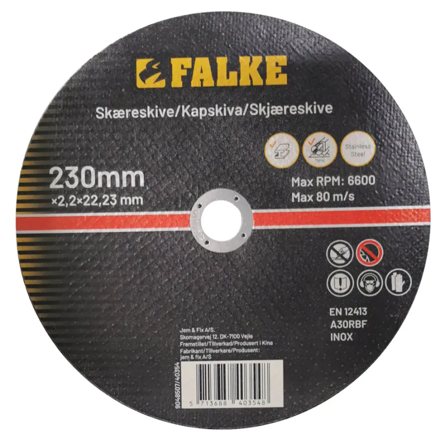 Falke® skæreskive til metal - 230 mm