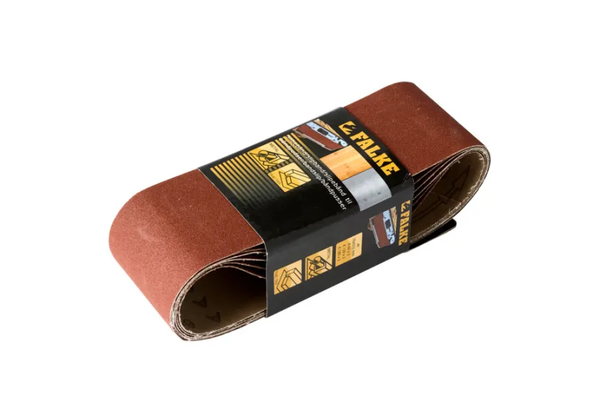 Falke® slibebånd 76 x 533 mm til båndpudser