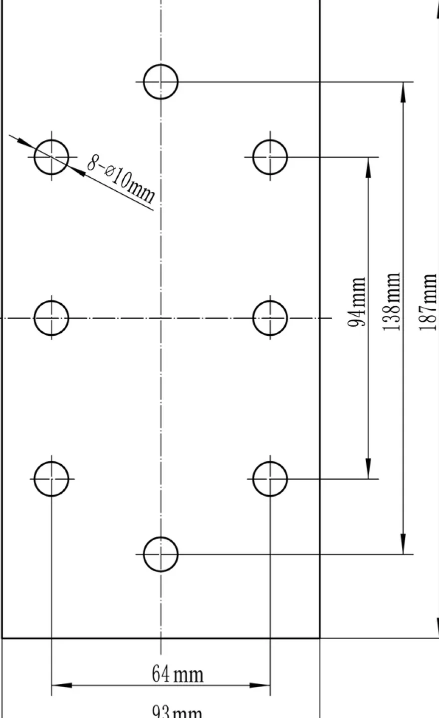 Falke® slibepapir 185 x 93 mm til rystepudser