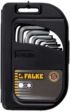 Falke® stift- og torxnøglesæt med 18 dele