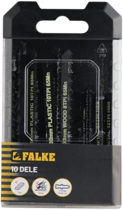 Falke® stiksavsklinger 10 dele