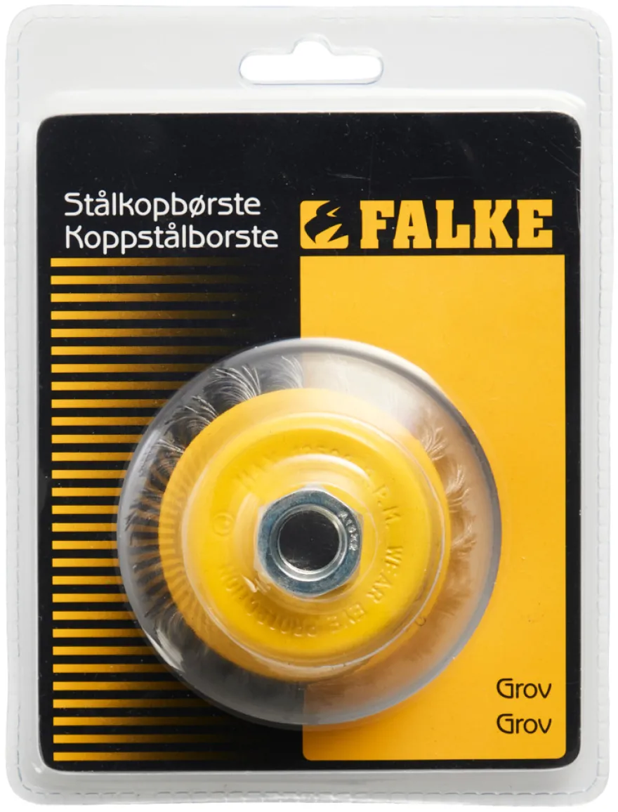 Falke® stålkopbørste grov Ø75 mm