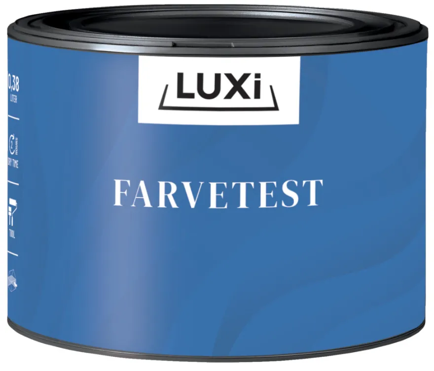 Farveprøve tonet maling 0,38 liter - LUXI®