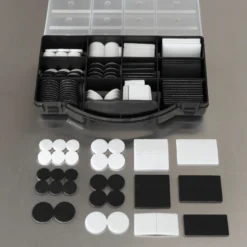 Filtpuder sort/hvid i boks 275 stk.