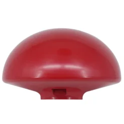 Flagknop rød plast Ø16 cm