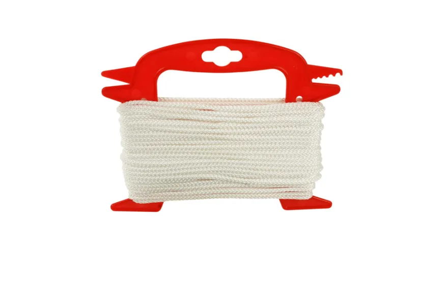 Flisesnor hvid Ø3 mm 20 meter