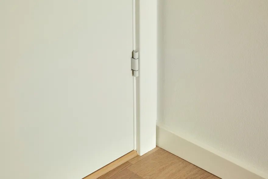 Fodliste glat fyr hvid - 14 x 65 x 3600 mm