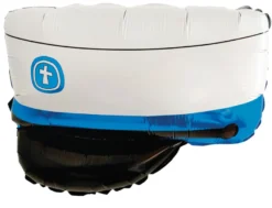 Folieballon studenterhue H39 x 53 cm blå