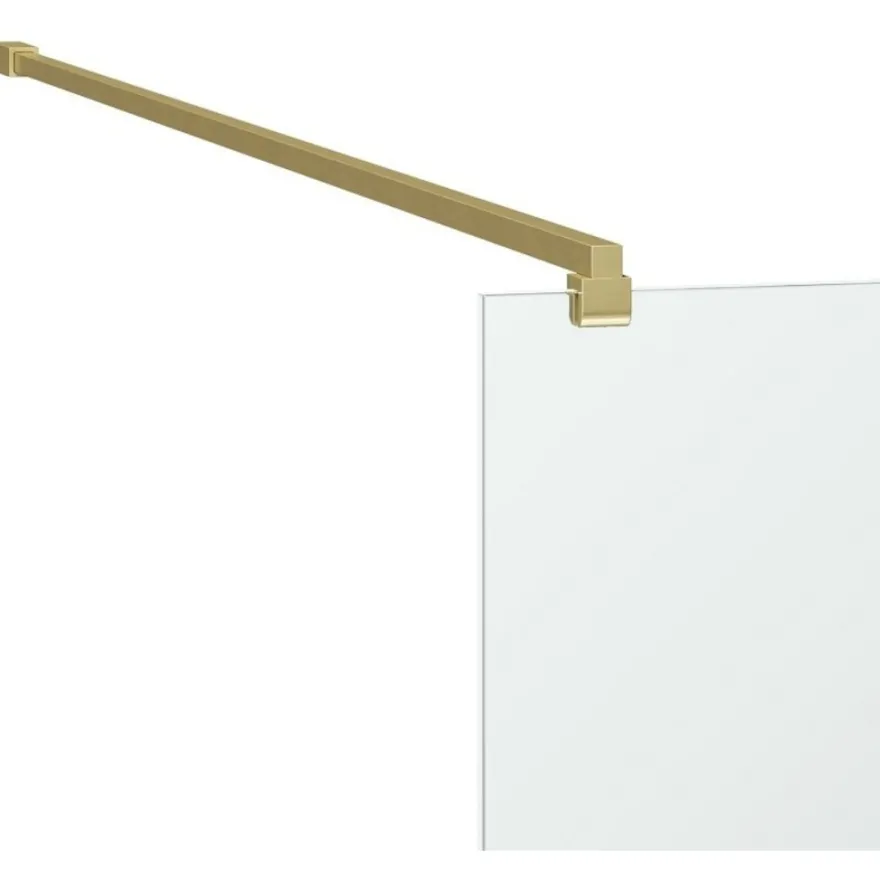 Forhængsstang 110 cm messingfinish - Mikelo
