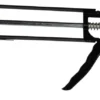 Fugepistol professionel sort