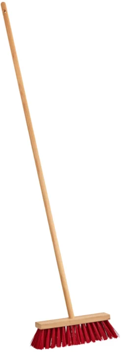 Gadekost 30 cm m/træskaft 140 cm - Garden®