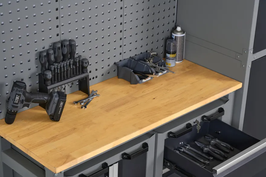 Garageopbevaring 1900 x 1860 x 460 mm - Probuilder
