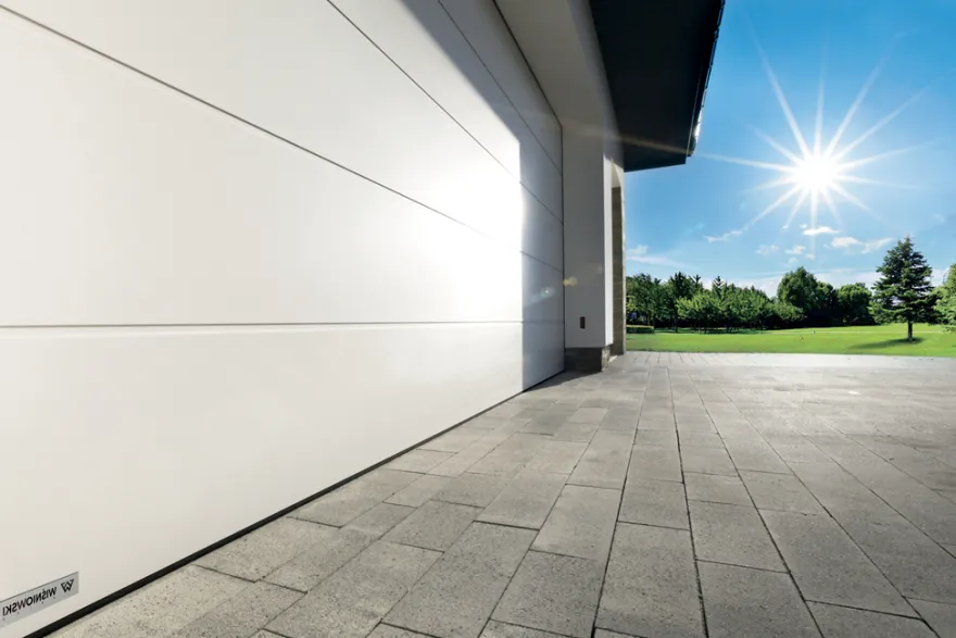 Garageport 240 x 212,5 cm med portautomatik No Rip G