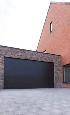 Garageport 240 x 200 cm med portautomatik SNP Panel G