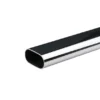 Garderobestang forkromet 1 meter