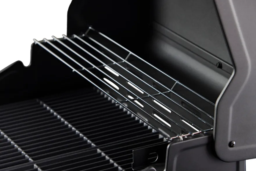 Gasgrill 3 brændere og sidebrænder sort - Grillexpert®