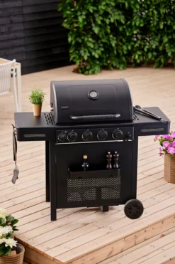 Gasgrill m/4 brændere & bagbrænder - Grillexpert®