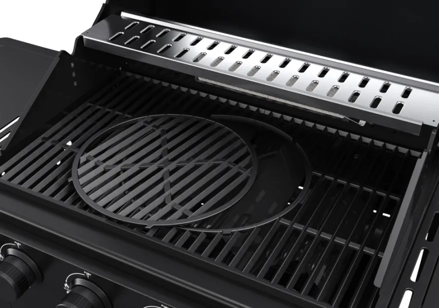 Gasgrill m/4 brændere & bagbrænder - Grillexpert®