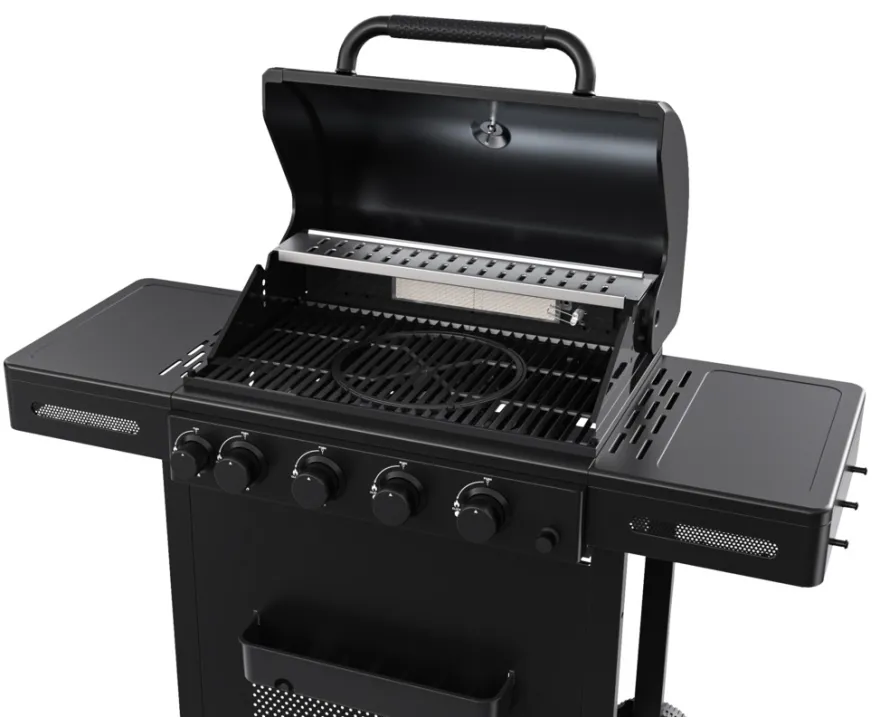 Gasgrill m/4 brændere & bagbrænder - Grillexpert®