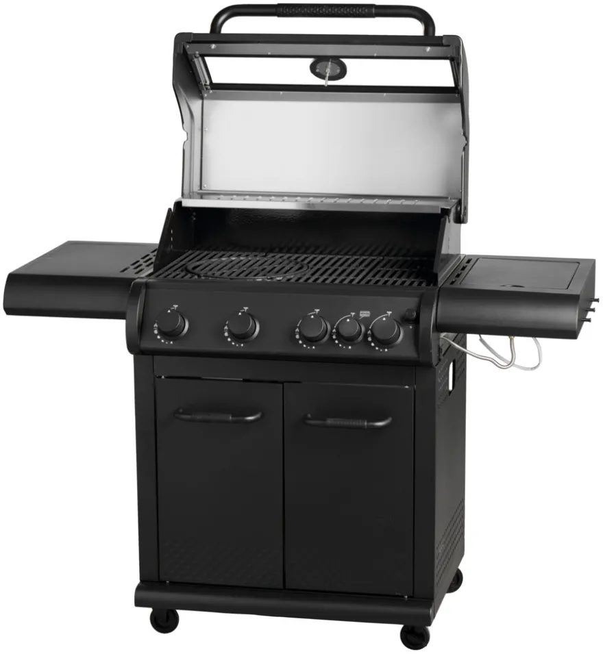 Gasgrill med 4 brændere & PowerBurner - Grillexpert®