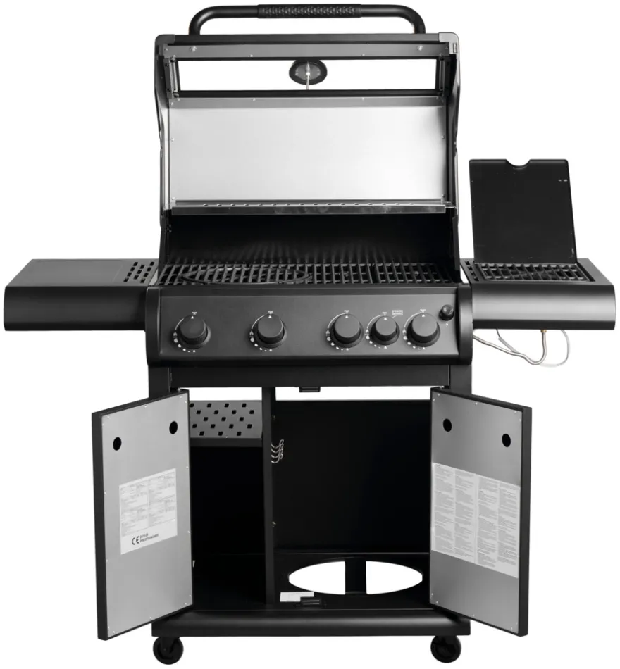 Gasgrill med 4 brændere & PowerBurner - Grillexpert®