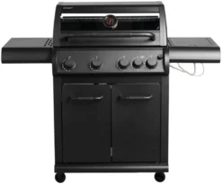 Gasgrill med 4 brændere & PowerBurner - Grillexpert®