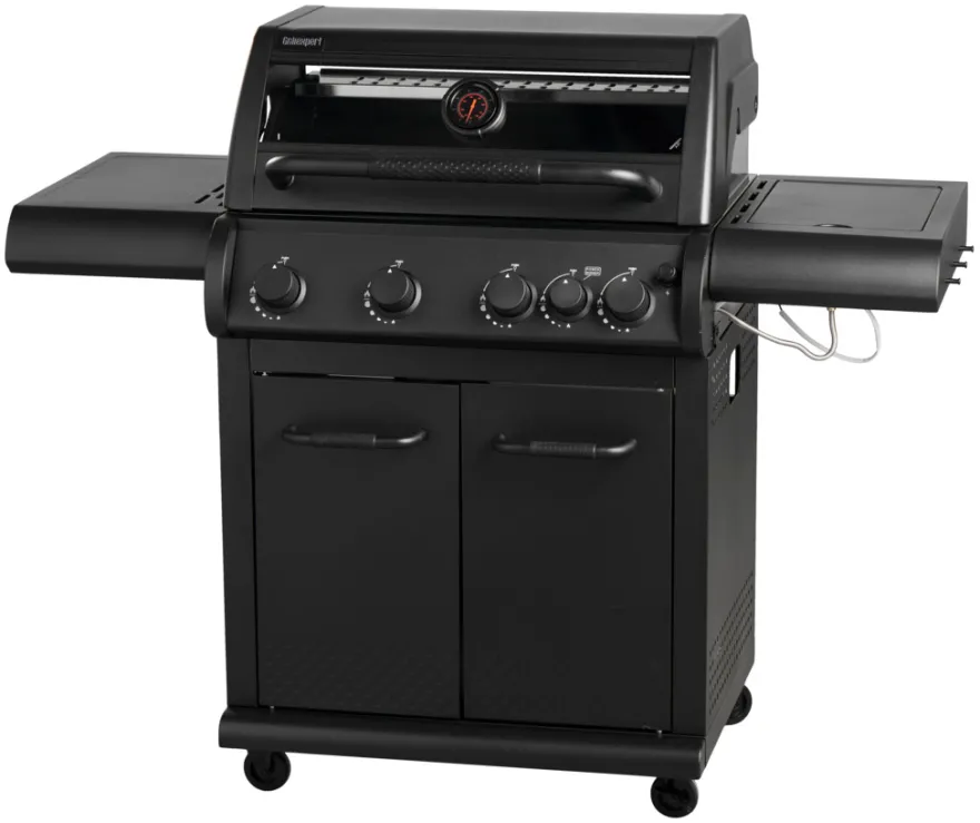 Gasgrill med 4 brændere & PowerBurner - Grillexpert®