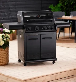 Gasgrill med 4 brændere & PowerBurner - Grillexpert®