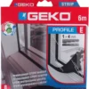 Geko kronliste - 10 x 5 mm - 6 meter