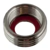 Gevindring 3/8" x 1/2" krom