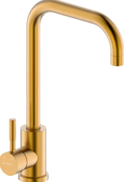 GEYSER® Bravo L køkkenarmatur børstet guld