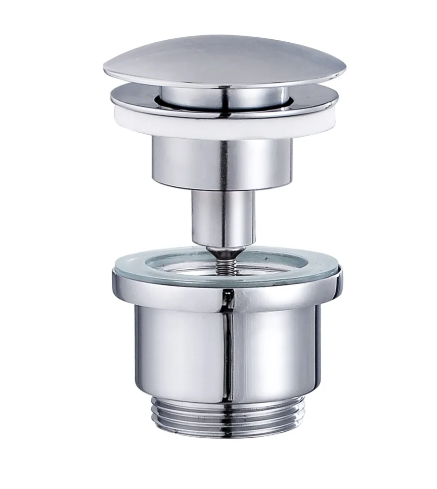 GEYSER® bundventil Push 1 1/4" krom