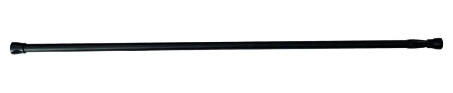 GEYSER® forhængsstang sort 110-200 cm Ø22 mm