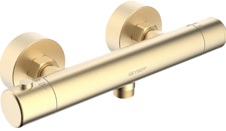 GEYSER® Lima brusearmatur guld
