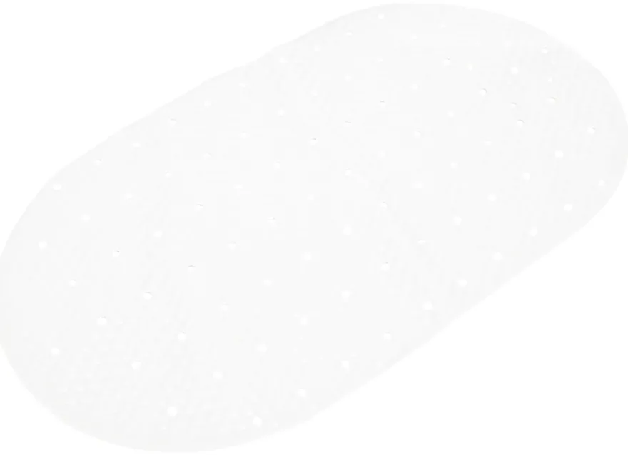 GEYSER® skridsikker bademåtte 69 x 39 cm hvid