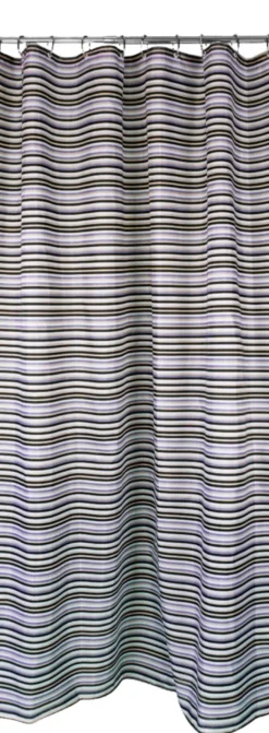 GEYSER® Stripes badeforhæng 180 x 200 cm