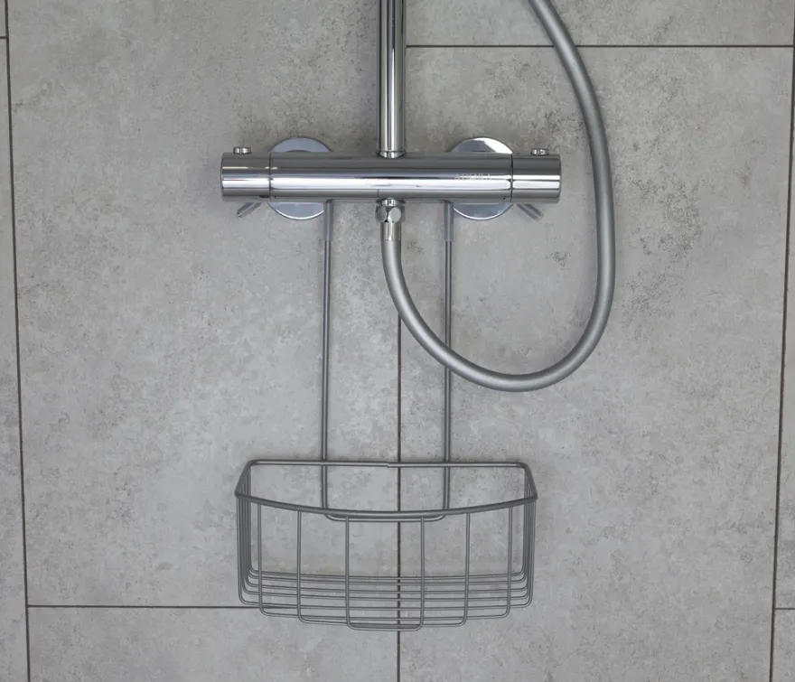 GEYSER® trådkurv m/bøjleophæng mat grå