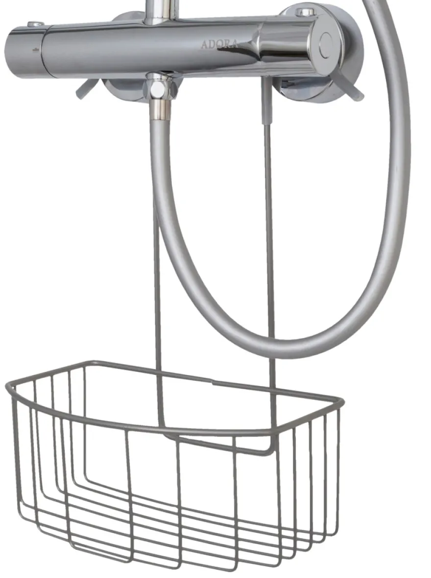 GEYSER® trådkurv m/bøjleophæng mat grå
