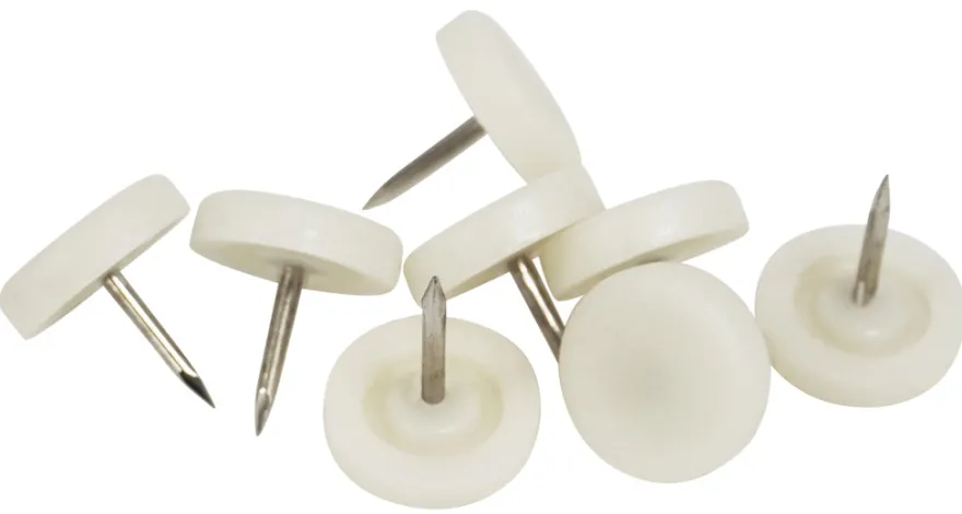 Glidesøm Ø20 mm hvid plast - 24 stk.
