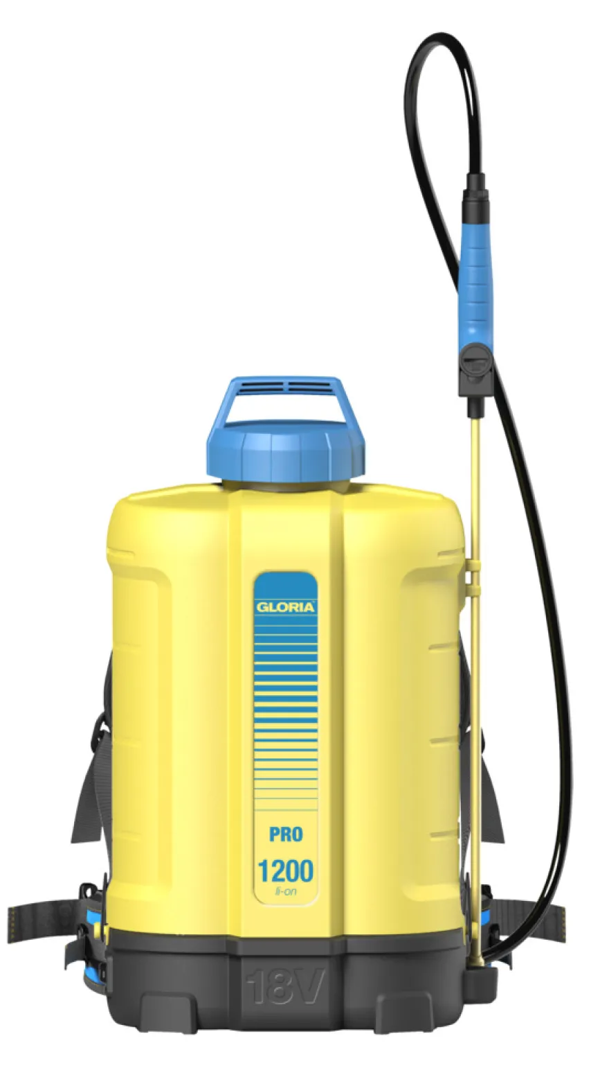 Gloria Pro 1200 li-on rygsprøjte 12 liter