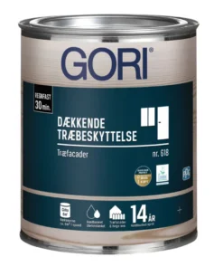 GORI 618 dækkende træbeskyttelse kridt 0,75 liter