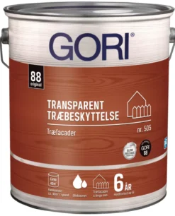 GORI 505 transparent træbeskyttelse ibenholt 5 liter
